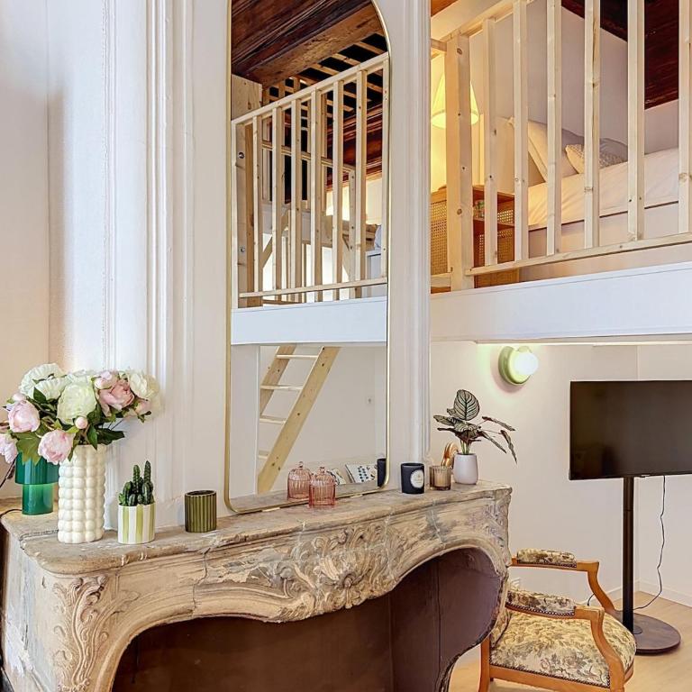 Le 25 Duplex - Coeur de vieille ville - Basilique - Appartement 2 Chambres - 19