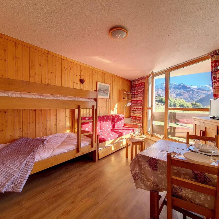 Résidence Grande Masse - Studio lumineux · Départ et retour skis aux pieds · Balcon MAE-3354 - Studio - 1