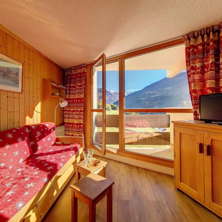 Résidence Grande Masse - Studio lumineux · Départ et retour skis aux pieds · Balcon MAE-3354 - Studio - 3