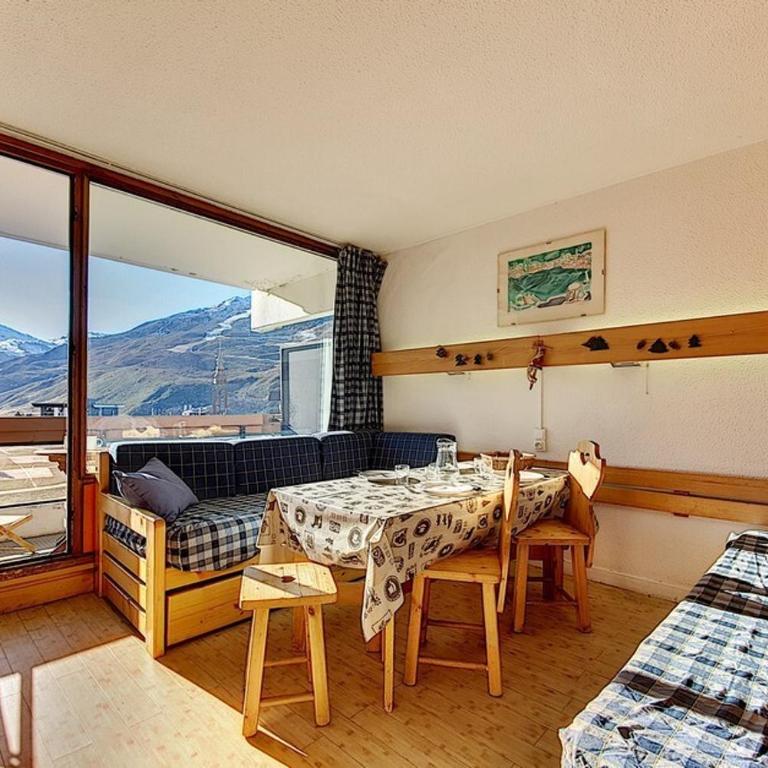Résidence Chaviere - Studio lumineux · Départ et retour ski aux pieds · Balcon vue sur pistes MAE-3534 - Studio - 5