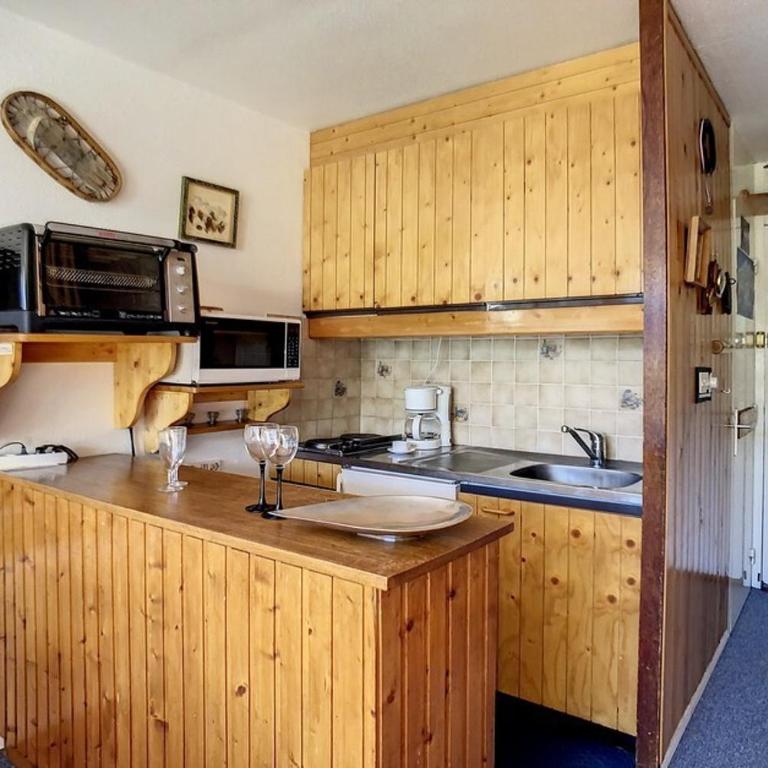 Résidence Caron - Studio lumineux · Skis aux pieds · Balcon MAE-3674 - Monolocale - 6