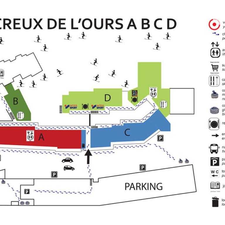 Résidence Creux De L Ours B - CHARMANT 3 PIÈCES DUPLEX - SKIS AUX PIEDS - VUE PISTES MAE-7654 - Appartamento - 12
