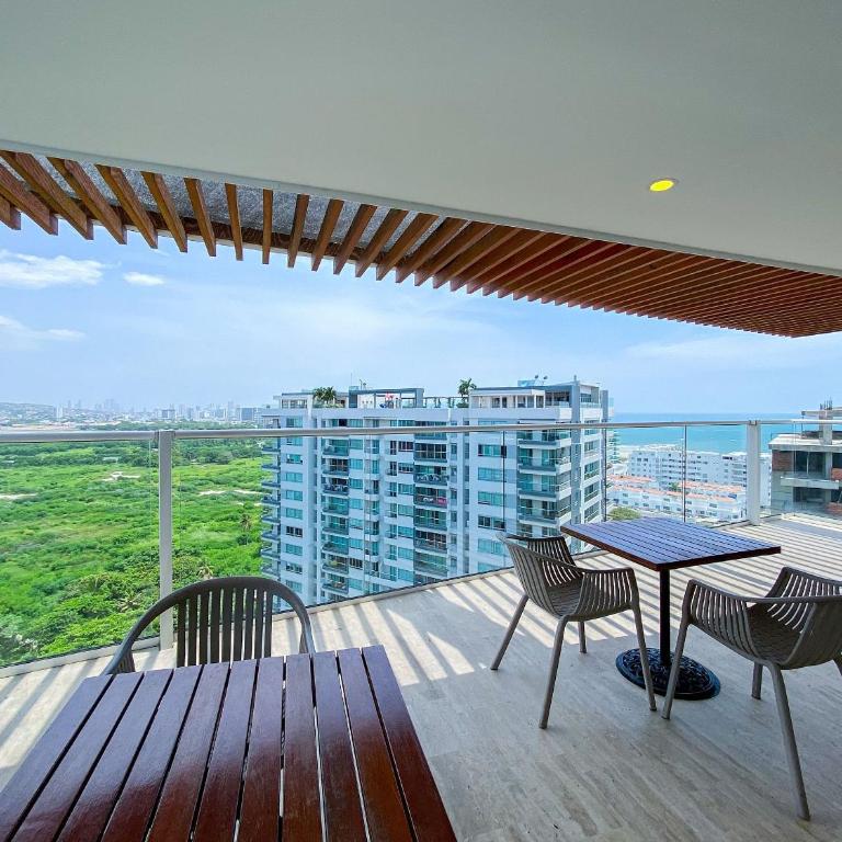 1 Dormitorio Jacuzzi privado. Vista Mar y Cienaga - Apartamento - 39