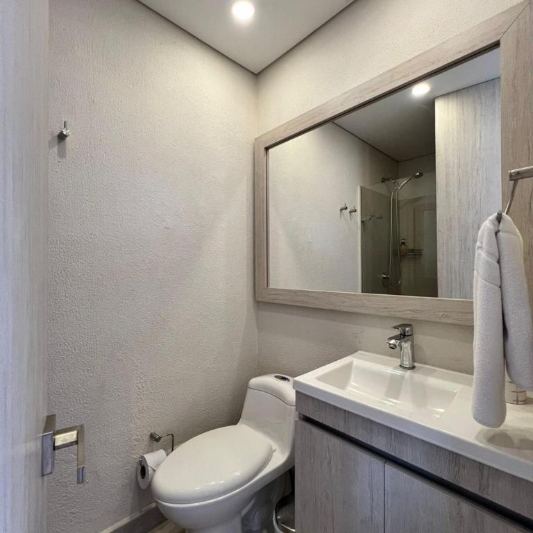 1 Dormitorio Jacuzzi privado. Vista Mar y Cienaga - Apartamento - 62