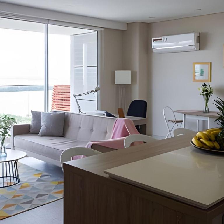 1 Dormitorio Jacuzzi privado. Vista Mar y Cienaga - Apartamento - 68