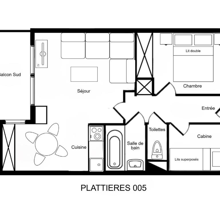 Résidence Plattieres - VUE D'EXCEPTION SUR MONT VALLON, PLEIN SUD, SKIS AUX PIEDS MAE-2801 - Apartamento - 36