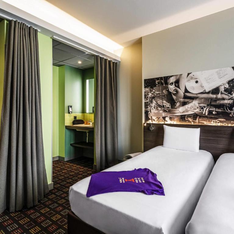 Greet Hotel Lyon Confluence - Chambre Lits Jumeaux « Pop » - 1