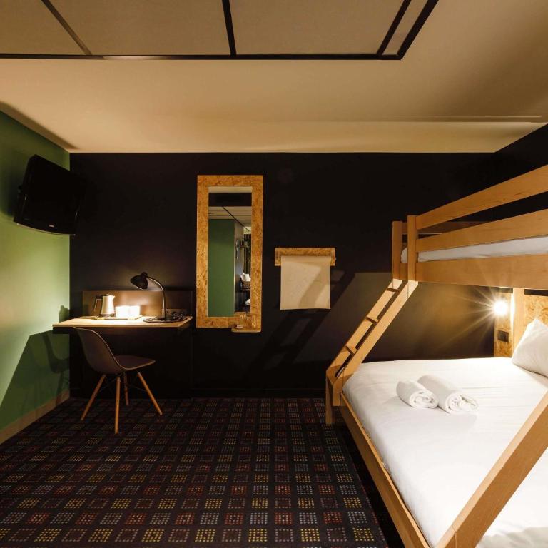 Greet Hotel Lyon Confluence - Chambre Familiale « Pop » pour 5 personnes - 7