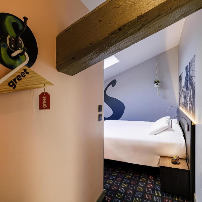 Greet Hotel Lyon Confluence - Chambre Double « Pop » - 3