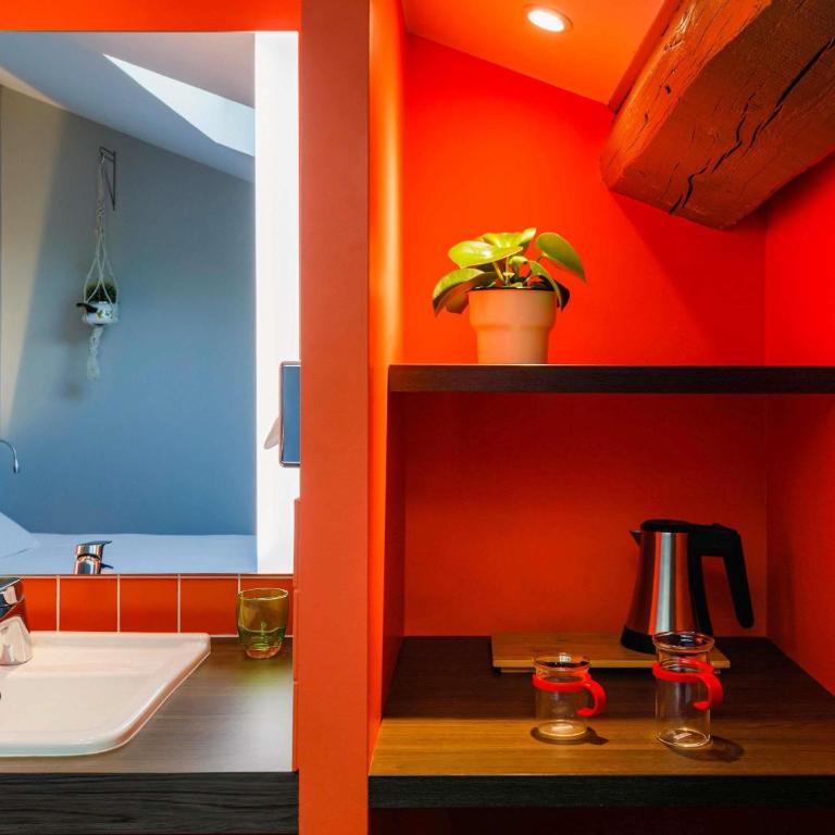 Greet Hotel Lyon Confluence - Chambre Double « Pop » - 6