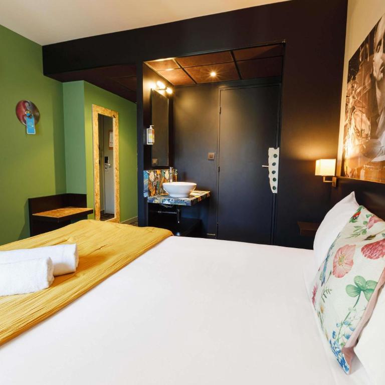 Greet Hotel Lyon Confluence - Chambre Double « Pop » - 7