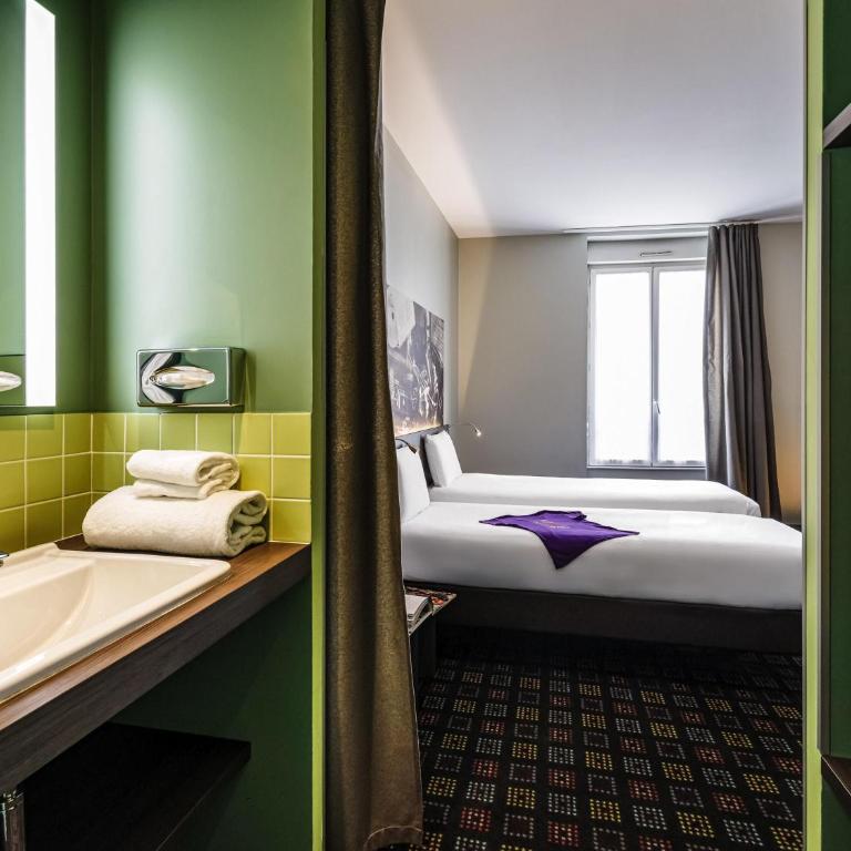 Greet Hotel Lyon Confluence - Chambre Lits Jumeaux « Pop » - 3