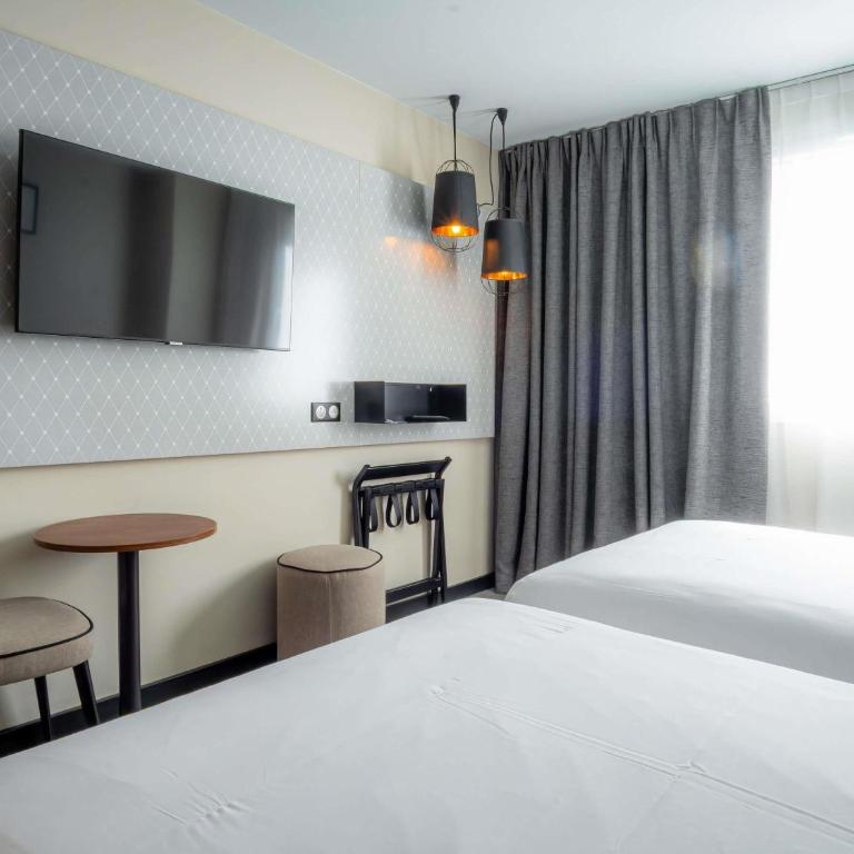 Mercure Paris Montparnasse Pasteur - Chambre Lit double Queen-Size Privilège avec 1 Canapé-Lit pour 1 Personne - 1