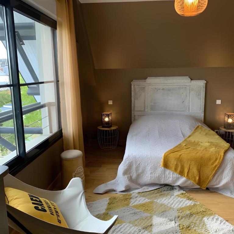 Villa L'ecureuil - Chambres D'hôtes - Chambre Double - Vue sur Jardin - 10