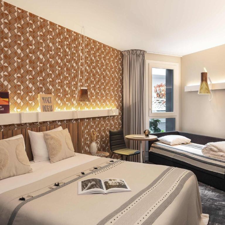 Ibis Paris Gare Montparnasse Catalogne - Dreibettzimmer mit 1 Doppelbett und 1 Schlafsofa - 5