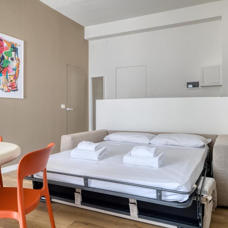 1-BR Navigli View - Central Milan - AC - Top Floor - Appartamento con 1 Camera da Letto - 20