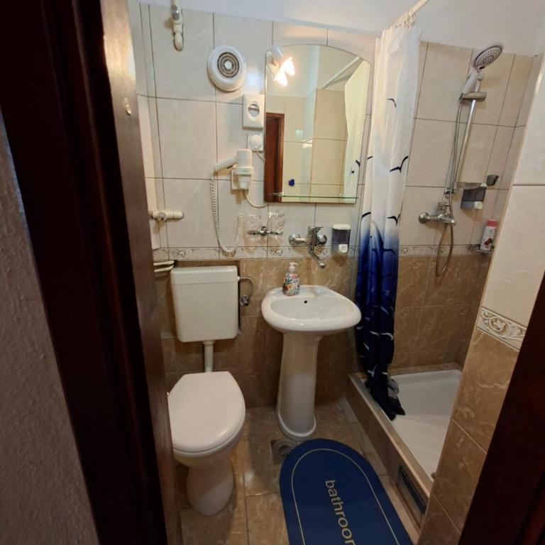 Garni hotel Pana-Eustahije 253 - Deluks Dvokrevetna Soba sa Bračnim Krevetom i Pogledom na More - 11