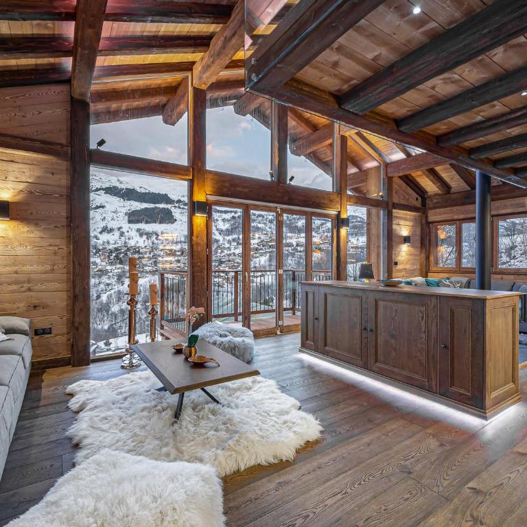 Chalet avec jacuzzi et sauna près de Saint Martin - Chalet 3 Chambres - 12