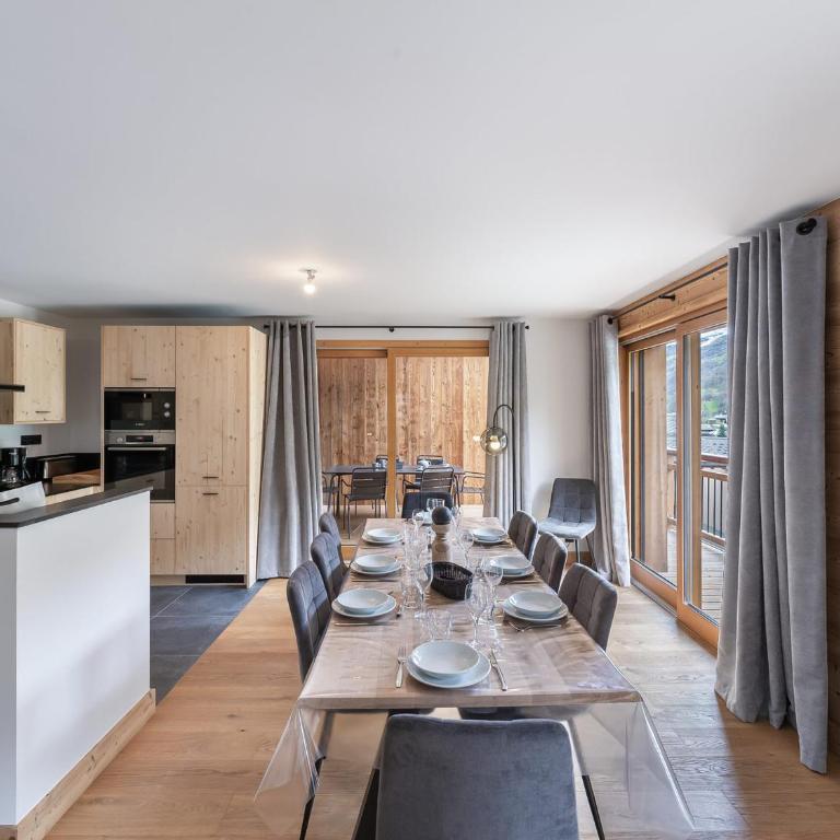 Appartement 5 flocons, au pied des pistes, 8 personnes - Appartement 4 Chambres - 13