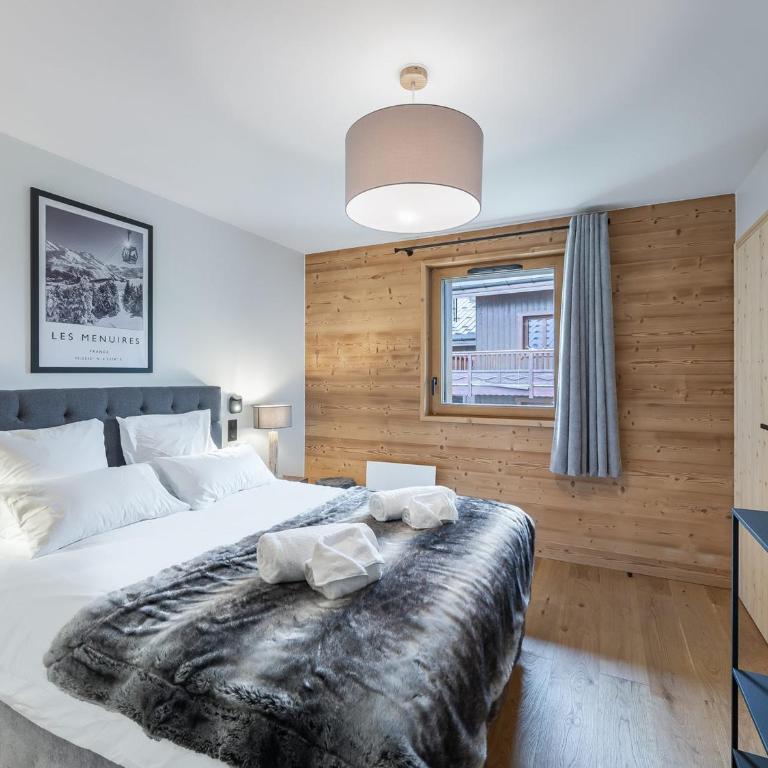 Appartement 5 flocons, au pied des pistes, 8 personnes - Appartement 4 Chambres - 14