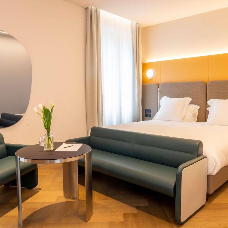 Palazzo Tirso MGallery Cagliari - Deluxe Zimmer mit Queensize-Bett mit Blick auf die Bucht - 1