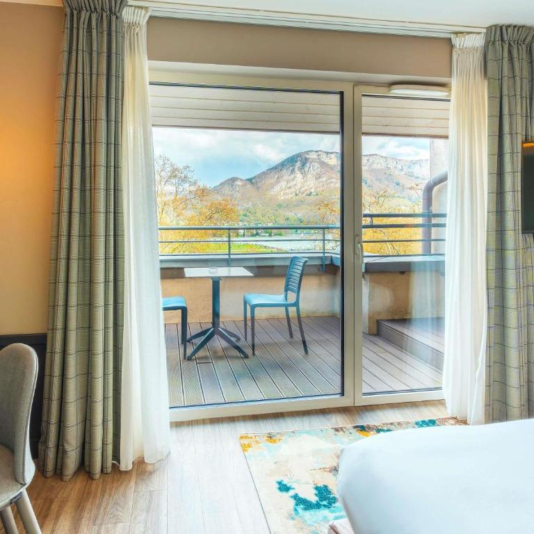 Le Splendid Hotel Lac D'Annecy - Handwritten Collection - Chambre Double Deluxe avec Terrasse - Côté Lac - 7