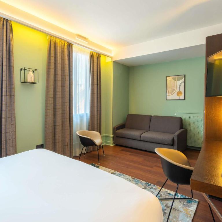 Le Splendid Hotel Lac D'Annecy - Handwritten Collection - Chambre Familiale Supérieure avec 1 Lit Double et 1 Canapé-Lit Double - 8