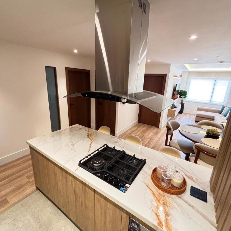Modern apartment with a great city view - Three-Bedroom Apartment - 15