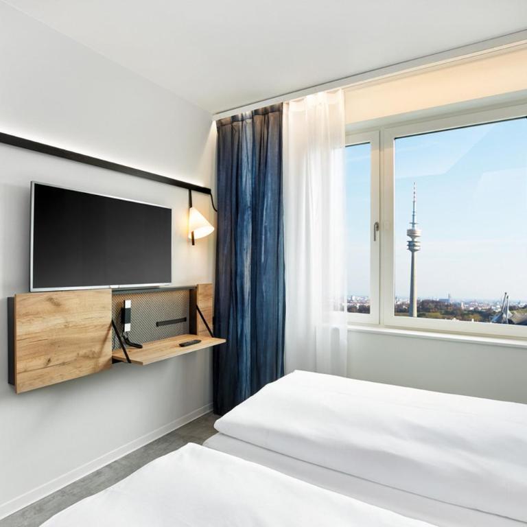 Hotel München-Olympiapark - Standard Doppelzimmer mit Aussicht - 7