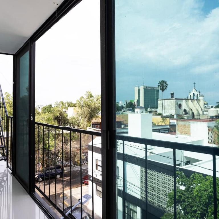 Habitación Colonia Americana Zona Chapultepec - Apartamento de 1 dormitorio con vistas a la ciudad - 7