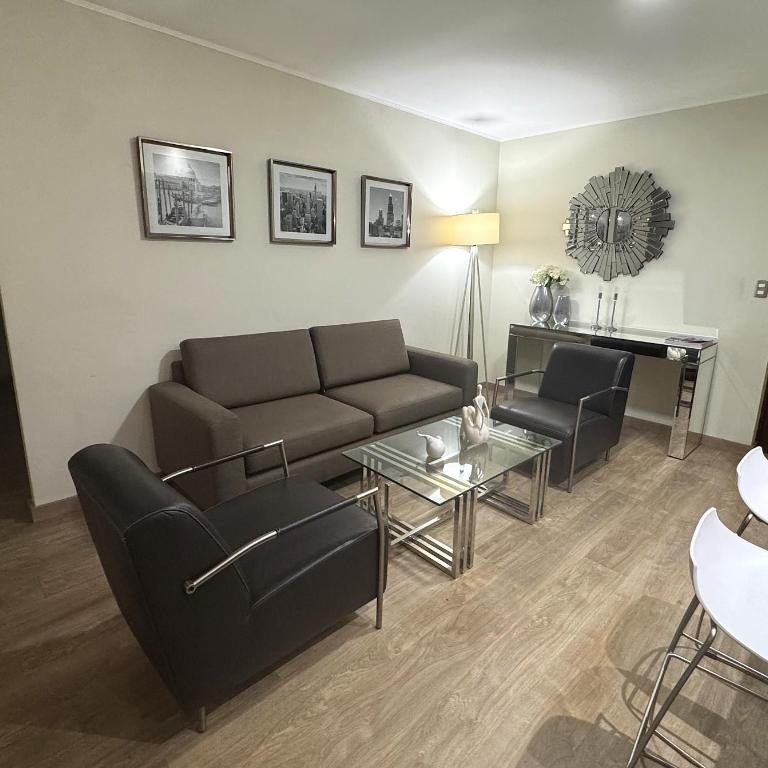 Aparts 4 Days 3 Bedroom Miraflores Apartment Pardo - Apartamento de 3 dormitorios Premium - 3