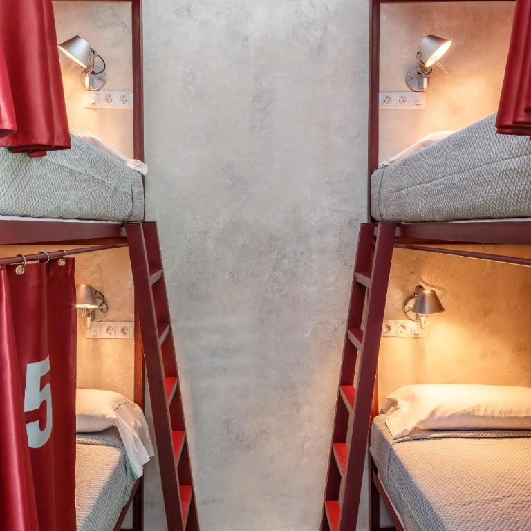 PR Blanco - Bett im gemischten Schlafsaal mit 10 Betten - 1