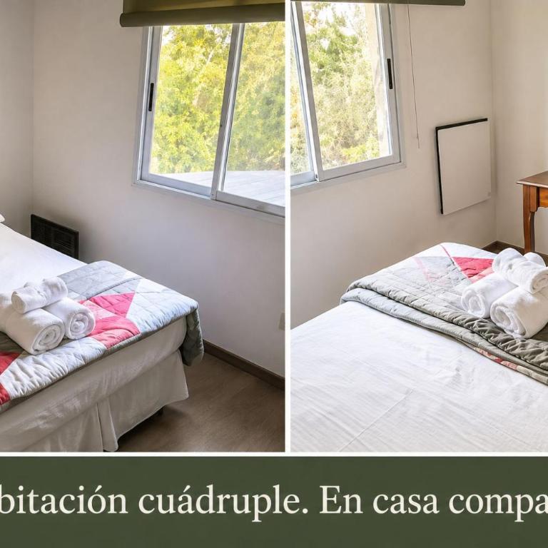 Senador Dupont - Posada Central & Casa Entera - Habitación Cuádruple con baño privado externo - 5