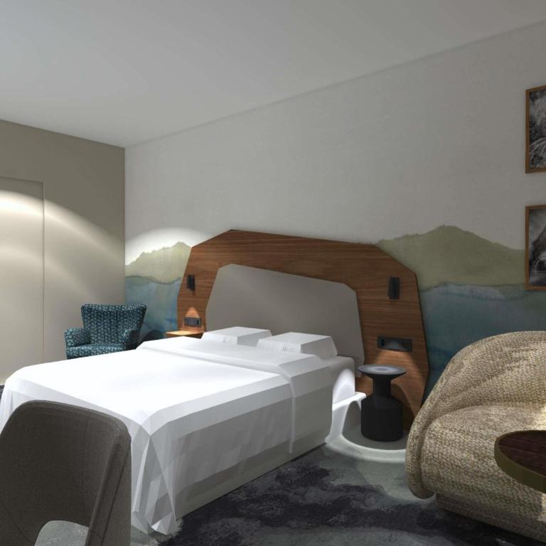 Mercure Aix-en-Provence La Duranne Gare TGV - Privilege Room with One King Bed and One Sofa Bed with Balcony - 7