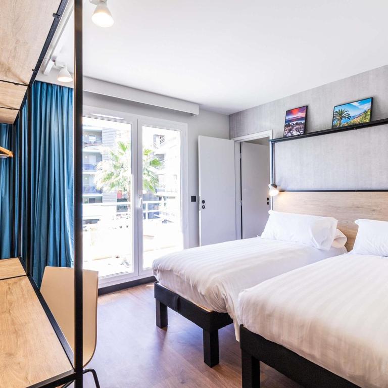 Ibis Roquebrune Cap Martin Menton - Chambre Lits Jumeaux Supérieure avec Balcon - 8