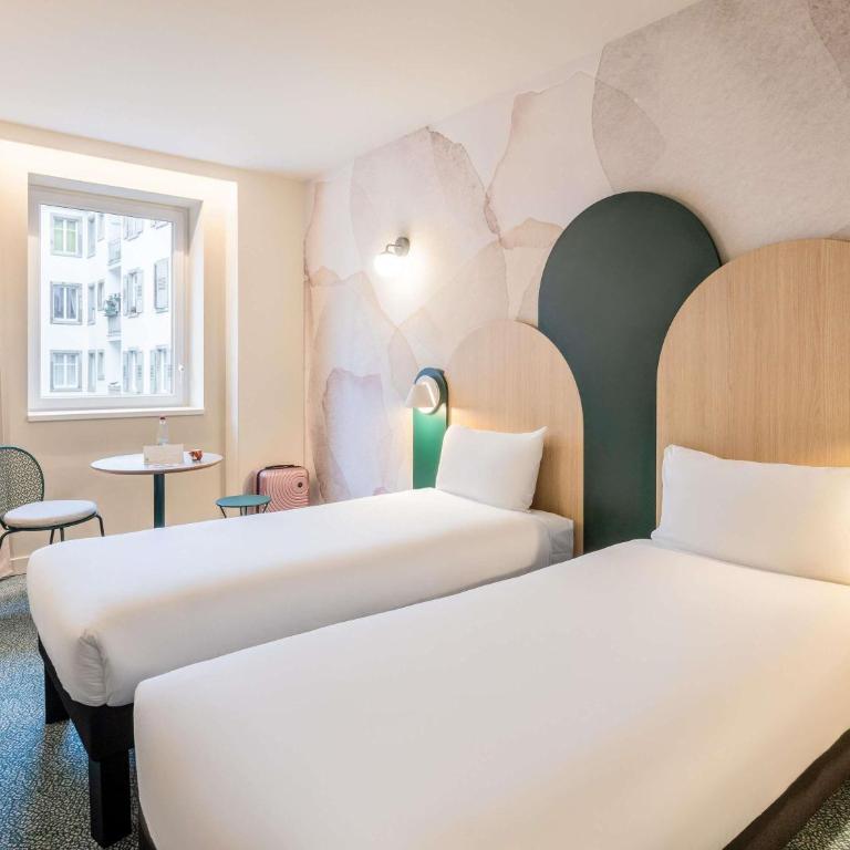Ibis Styles Strasbourg Centre République - Chambre Lits Jumeaux pour Personnes à Mobilité Réduite - 2