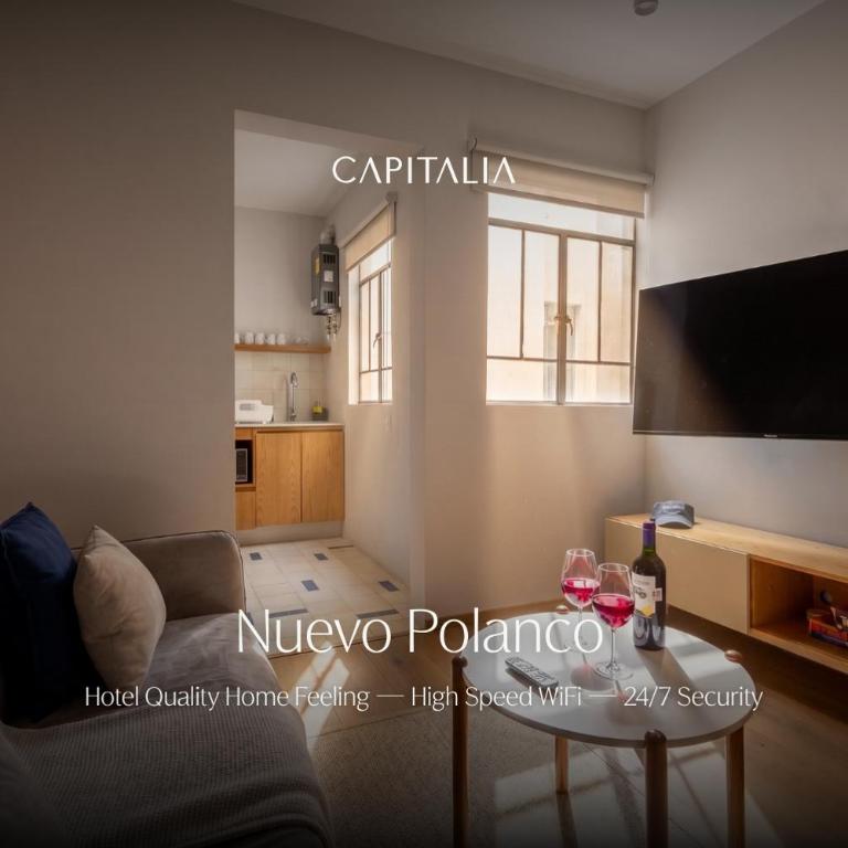 Capitalia Nuevo Polanco - Apartamento Deluxe de 2 dormitorios - 13