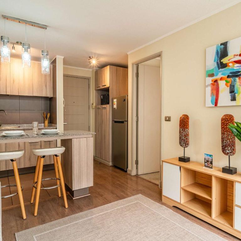 HOM Wifi Piscina Gym lavanderia MetroSantaLucia - Apartamento - 20