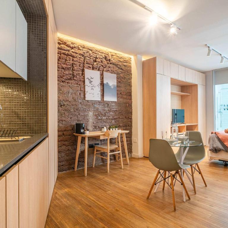 HOM l Wifi AirAcond Arte Gastronomia Lastarria - Apartment - 9