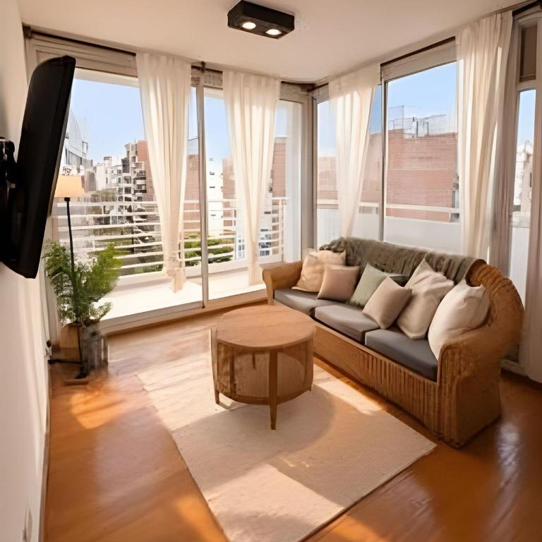 Moderno y amoblado depto. zona centro - Apartamento de 1 dormitorio - 1