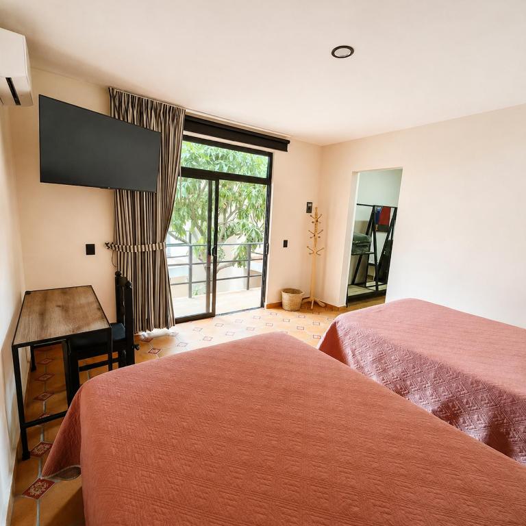 Mexhicco33 - Chambre Deluxe avec 2 Lits Doubles - 23
