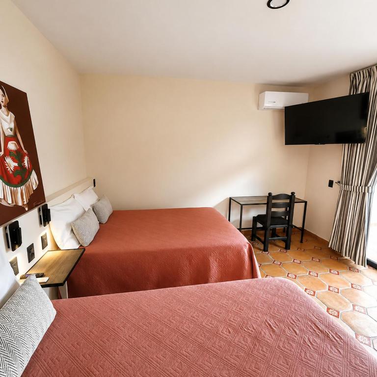 Mexhicco33 - Chambre Deluxe avec 2 Lits Doubles - 24