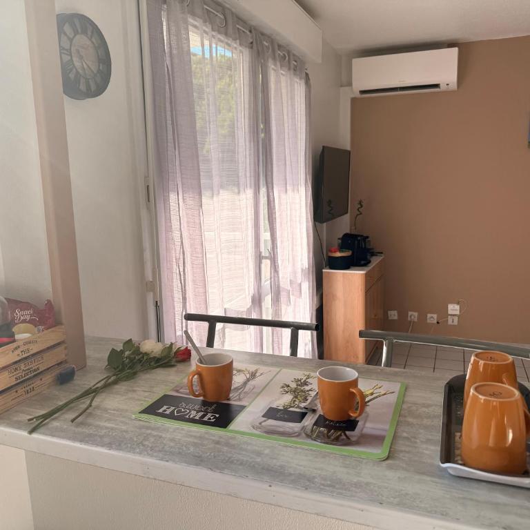 Joelle & Marc Nice 2 bedrooms apartment, near beach, AC, parking lot - Appartement 1 Chambre - 20