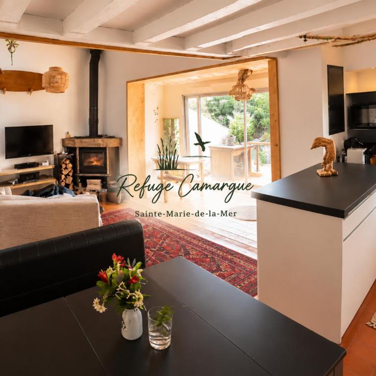 Refuge Camargue, la cabane entre terre et mer - Haus mit 3 Schlafzimmern - 6