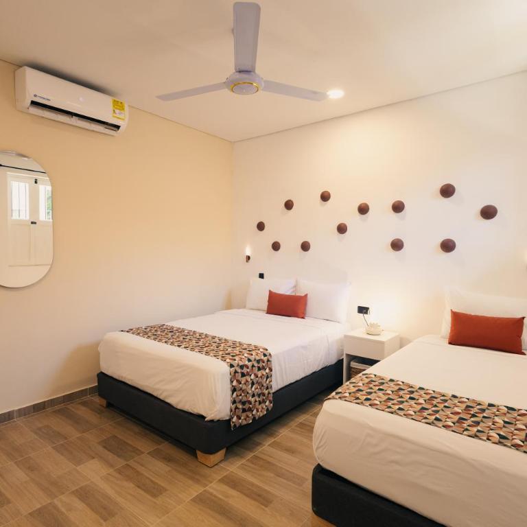 Casa Bossa Cartagena - Private Rooms & Mini Lofts - Habitación Triple Estándar - 4