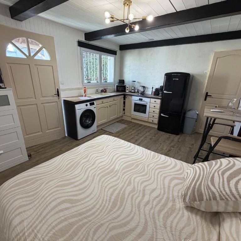 Maisonnette classée 2 étoiles de type studio climatisée avec terrasse extérieure et barbecue - Appartement 1 Chambre - 9