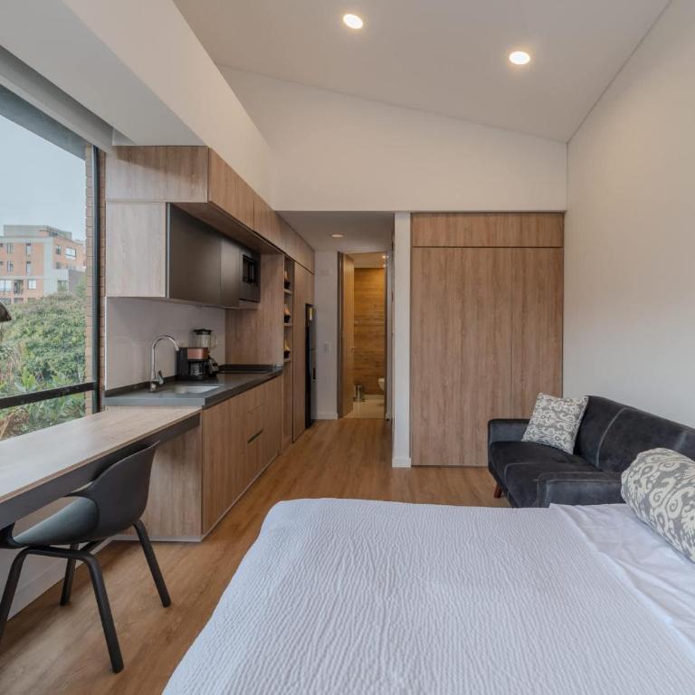 Studio Bogota 1Bed Sierra Madre 301 - Apartamento - 5