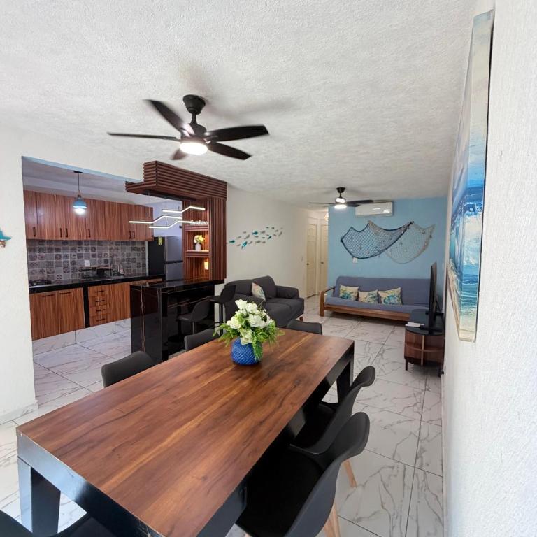 Departamento Planta baja frente a la playa diamante - Apartment mit 2 Schlafzimmern - 2