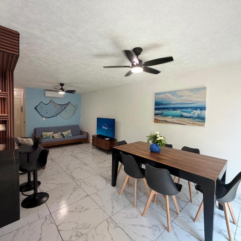 Departamento Planta baja frente a la playa diamante - Apartment mit 2 Schlafzimmern - 3