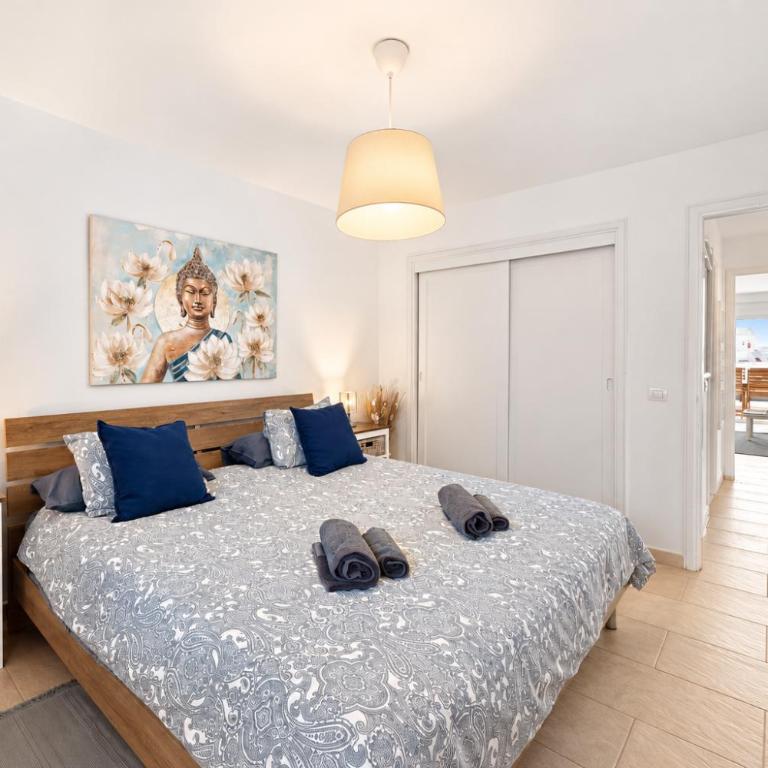 Apartamento Perla en Costa Teguise de Lanzarote con piscina, parking privado y playa cercana - Apartamento de 1 dormitorio - 8
